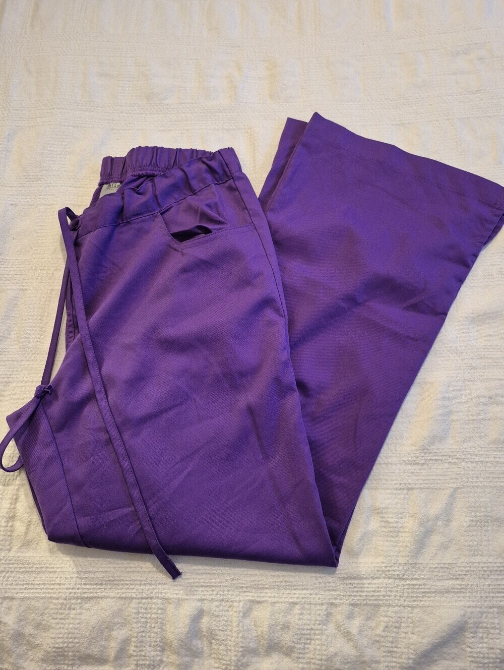 Barco Grey's Anatomy women's Small purple scrub pants VGUC